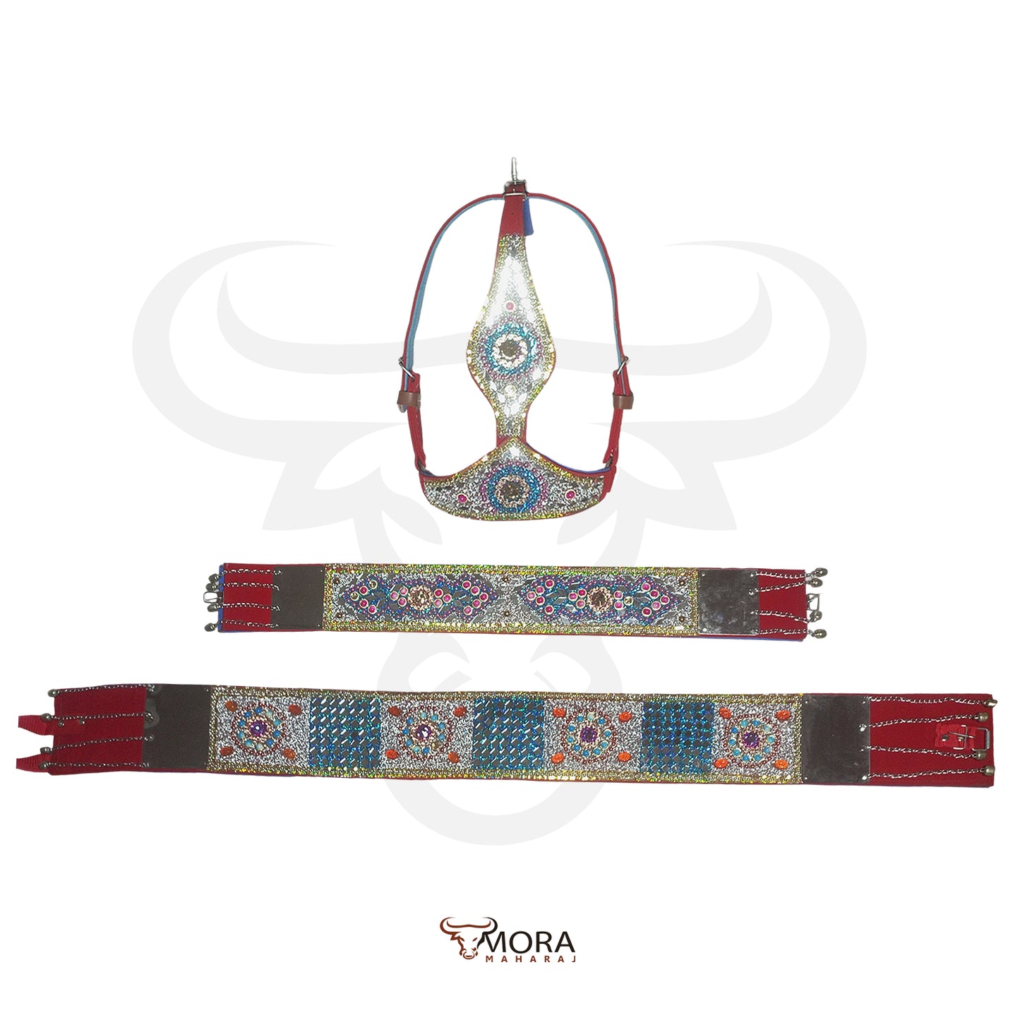 Noor-e-Crown: 3PC Mora Set